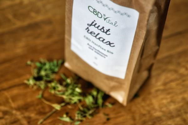 Auch als CBD-Tee verfügbar (hier: CBDvital)