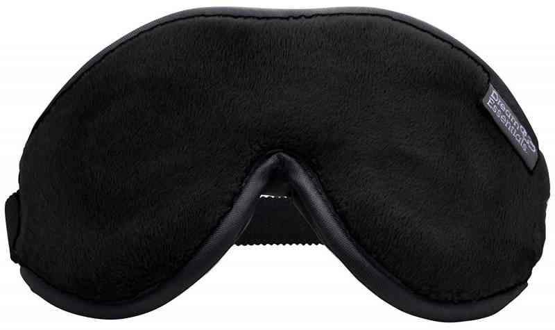 Dream-Essentials Escape Luxus Schlaf- und Reisemaske schwarz