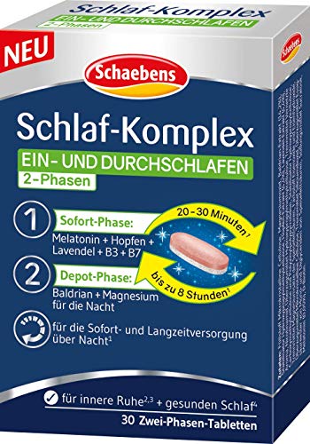 Schaebens, SchlafKomplex 33 g, Neutral, 30 stück Tablette